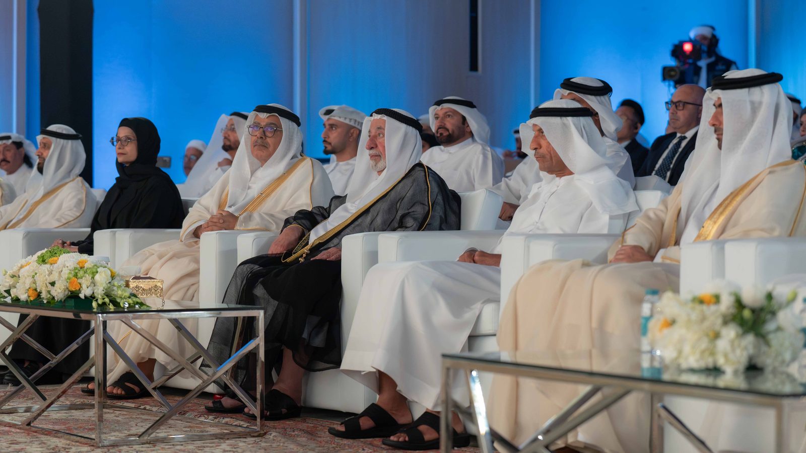 Guests in the front rows of the Sharjah International Award for Cultural Heritage 2026